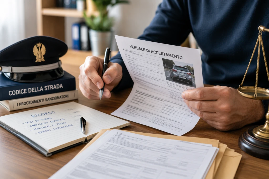 Revisione multa: come annullare il verbale